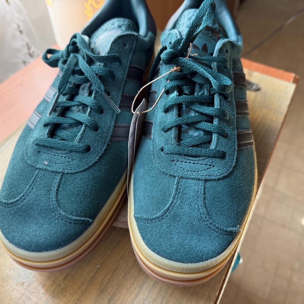 Adidas Men's Dark Teal Sneakers